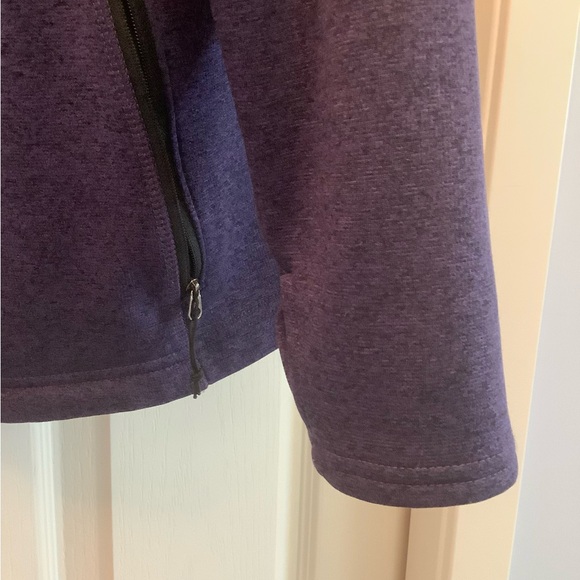Eddie Bauer Hoodie Purple XL full zip - Picture 4 of 5